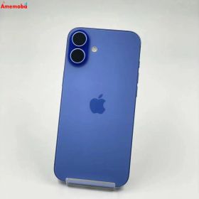 【中古】iPhone16 Plus 256GB ウルトラマリン MXVK3J/A Apple版SIMフリー