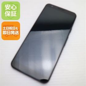 安心保証 美品 Google Pixel 3a ジャストブラック 本体 白ロム
