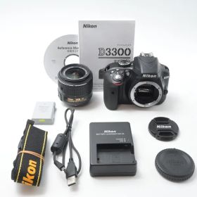 ニコン Nikon D3300 18-55 VR IIレンズキット D3300LKBK
