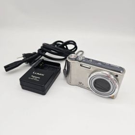 【動作確認済】 LUMIX DMC-TZ7 シルバー 充電器付