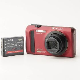 カシオ Casio EXILIM EX-ZR300 レッド 12.5x 光学ズーム