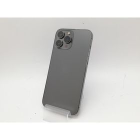 【中古】Apple docomo 【SIMフリー】 iPhone 13 Pro Max 128GB グラファイト MLJ43J/A【府中ル・シーニュ】保証期間１ヶ月【ランクC】