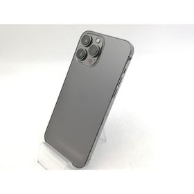 【中古】Apple au 【SIMフリー】 iPhone 13 Pro Max 128GB グラファイト MLJ43J/A【大宮東口】保証期間１ヶ月【ランクC】