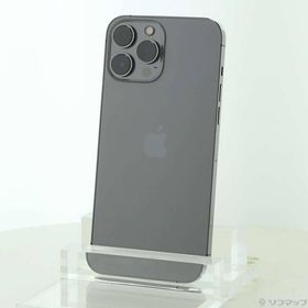 〔中古〕Apple(アップル) iPhone13 Pro Max 128GB グラファイト MLJ43J／A SIMフリー〔196-ud〕