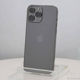 〔中古〕Apple(アップル) iPhone13 Pro Max 128GB グラファイト MLJ43J／A SIMフリー〔377-ud〕