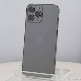 〔中古〕Apple(アップル) iPhone13 Pro Max 128GB グラファイト FLJ43J／A SIMフリー〔305-ud〕