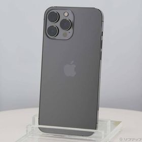〔中古〕Apple(アップル) iPhone13 Pro Max 128GB グラファイト FLJ43J／A SIMフリー〔305-ud〕
