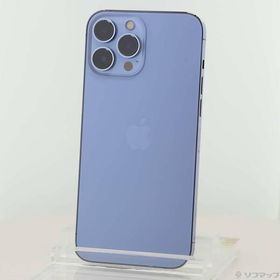 〔中古〕Apple(アップル) iPhone13 Pro Max 256GB シエラブルー MLJD3J／A SIMフリー〔262-ud〕