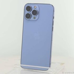 〔中古〕Apple(アップル) iPhone13 Pro Max 256GB シエラブルー MLJD3J／A SIMフリー〔196-ud〕