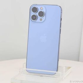 〔中古〕Apple(アップル) iPhone13 Pro Max 256GB シエラブルー MLJD3J／A SIMフリー〔258-ud〕