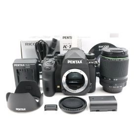 ■シャッター数375枚！新品同様■ PENTAX K-1 Mark II 28-105WR レンズキット ブラック フルサイズデジタル一眼レフカメラ 16007 ペンタックス