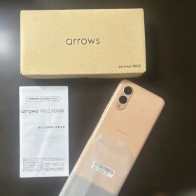 arrowsWe2 FCG02 新品未使用品ライトオレンジ スマホAndroid