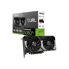 【並行輸入品】 ASUS Dual GeForce RTX(TM) 5060 Ti 16GB GDDR7 OCエディション (PCIe 5.0、16GB GDDR7、DLSS 4、HDMI 2.1b、DisplayPort 2.1b、2.5スロットデザ