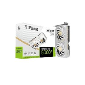 【並行輸入品】 ZOTAC Gaming GeForce RTX 5060 Ti 16GB ツインエッジ OC ホワイトエディション DLSS 4 16GB GDDR7 128ビット 28Gbps PCIE 5.0 ゲーミンググラフ