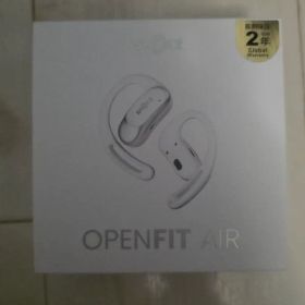 Shokz OpenFit Air オープンイヤー ワイヤレスイヤホン ホワイト