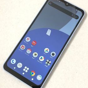 セイモバイル★SIMフリー docomo AQUOS wish4 SH-52E ブルー