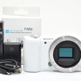 [並品] Sony a5100 ILCE-5100 ミラーレス コンパクトカメラ ホワイト #2935109A