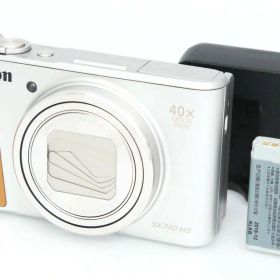 【中古】【ジャンク品】キヤノン PowerShot SX740 HS [シルバー] CA01-R5815-2P1A Canon デジカメ コンデジ 光学ズーム 手ブレ補正 中古