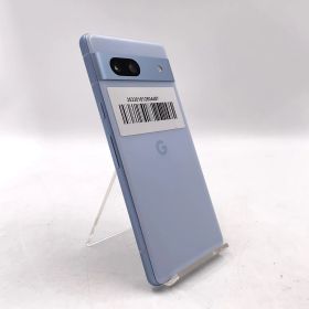 【全額返金保証】【最速発送】Google Pixel 7a 128GB Sea au SIMフリー 白ロム 超美品 動作確認済