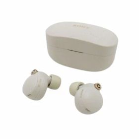 ★【中古品】 【イヤーピースダメージ有り】SONY / ソニーワイヤレスノイズキャンセリングステレオヘッドセット WF-1000XM4 プラチナシルバー