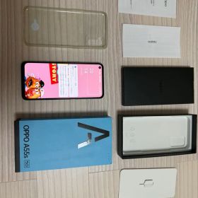 OPPO A55s 5G 本体 グリーン
