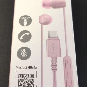 SONY IER-EX15C 有線イヤホン ピンク