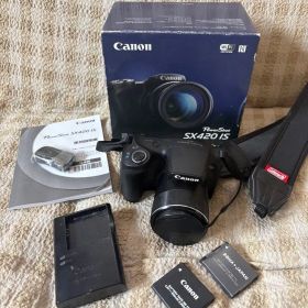 美品 Canon PowerShot デジカメ SX420 IS Wi-Fi搭載