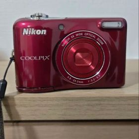 【概ね美品】【動作確認済】Nikon COOLPIX L30 レッド