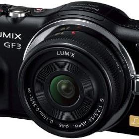 【中古】パナソニック ミラーレス一眼カメラ LUMIX GF3 ブラック レンズキット エスプリブラック DMC-GF3C-K カメラ 中古 人気 おすすめ 高画質