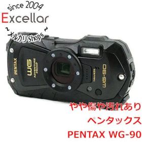 [bn:18] PENTAX 防水デジタルカメラ WG-90 ブラック/1600万画素 元箱あり