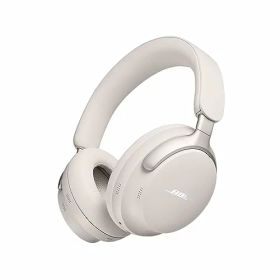 【中古】Bose QuietComfort Ultra Headphones 完全ワイヤレス ノイズキャンセリングヘッドホン 空間オーディオ Bluetooth接続 マイク付 最大24時間再生 急速充電 ホワイトスモーク