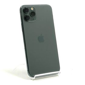 【全額返金保証】【最速発送】 iPhone 11 Pro 256GB ミッドナイトグリーン Softbank 白ロム 動作確認済 68%