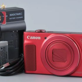 【中古】Canon キヤノン PowerShot SX610 HS レッド コンパクトデジタルカメラ