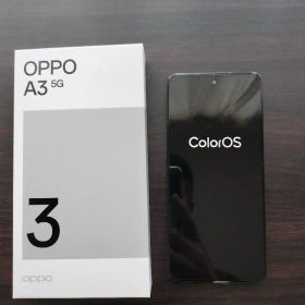 OPPO A3 5G 本体 ブラック 4GB 128GB