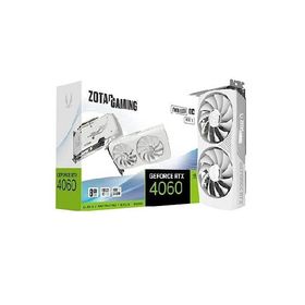 【並行輸入品】 ZOTAC (ゾタック) Gaming GeForce RTX 4060 8GB Twin Edge OC White Edition DLSS 3 8GB GDDR6 128ビット 17Gbps PCIE 4.0 コンパクト ゲーミン
