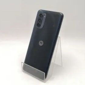 【中古】MOTOROLA mineo 【SIMフリー】 moto g52j 5G インクブラック 6GB 128GB PATM0000JP【ECセンター】保証期間１ヶ月【ランクB】