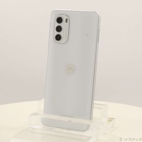 (中古)Motorola moto g52j 5G 128GB パールホワイト PATM0001JP SIMフリー(352-ud)