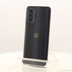 (中古)Motorola moto g52j 5G II 128GB インクブラック PATM0004JP SIMフリー(262-ud)