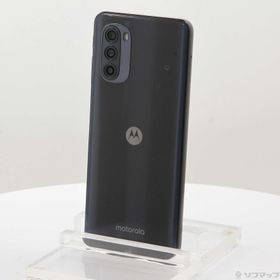 (中古)Motorola moto g52j 5G II 128GB インクブラック PATM0004JP SIMフリー(295-ud)