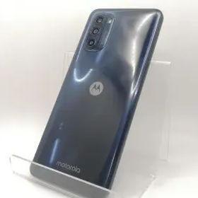 【中古】MOTOROLA 国内版 【SIMフリー】 moto g52j 5G インクブラック 6GB 128GB PATM0000JP【川崎駅前】保証期間１ヶ月【ランクB】
