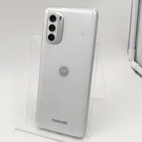 【中古】MOTOROLA 国内版 【SIMフリー】 moto g52j 5G パールホワイト 6GB 128GB PATM0001JP【千葉】保証期間１ヶ月【ランクA】