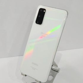 07 GalaxyS20 5G ホワイト SIMフリー 美品