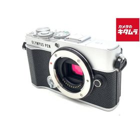 【中古】 【美品】 オリンパス PEN E-P7 ボディ シルバー
