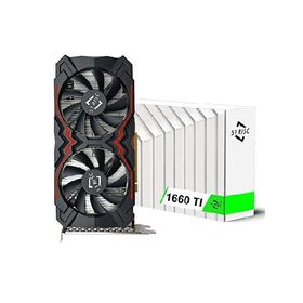 【並行輸入品】 51RISC GeForce GTX 1660 Ti グラフィックスカード 6GB GDDR6 192bit ビデオカード ゲーム用 GPU PCIe 3.0 x16 DP HDMI DVI 1080P 2K ゲーム PC