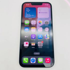 【美品】iPhone 13 128 GB ミッドナイト SIMロック無し