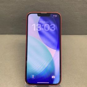 美品中古 Appleストア版 SIMフリー iPhone13 512GB レッド