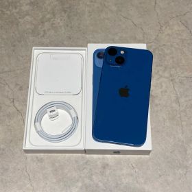 【極美品】Apple iPhone 13 blue 128GB