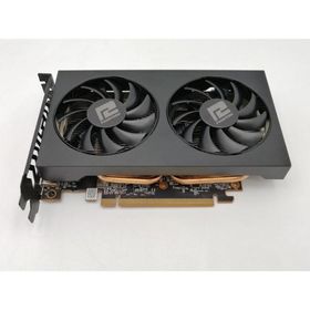 【中古】POWERCOLOR Fighter AMD Radeon RX 6500 XT 4GB GDDR6（AXRX 6500XT 4GBD6-DH/OC）RX6500XT/4GB(GDDR6)【ECセンター】保証期間１週間