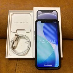 【iPhone 12 mini 256GB ブラック SIMフリー 即利用可能】