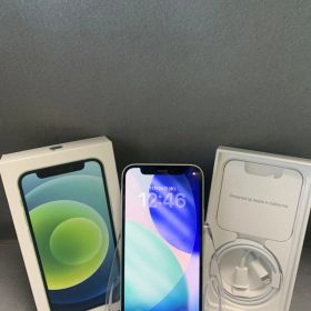 美品 国内版 SIMフリー iPhone12 mini 128GB グリーン色